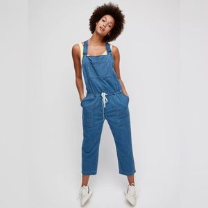 Aritzia WILFRED FREE Valletta Overalls Cropped Size XS